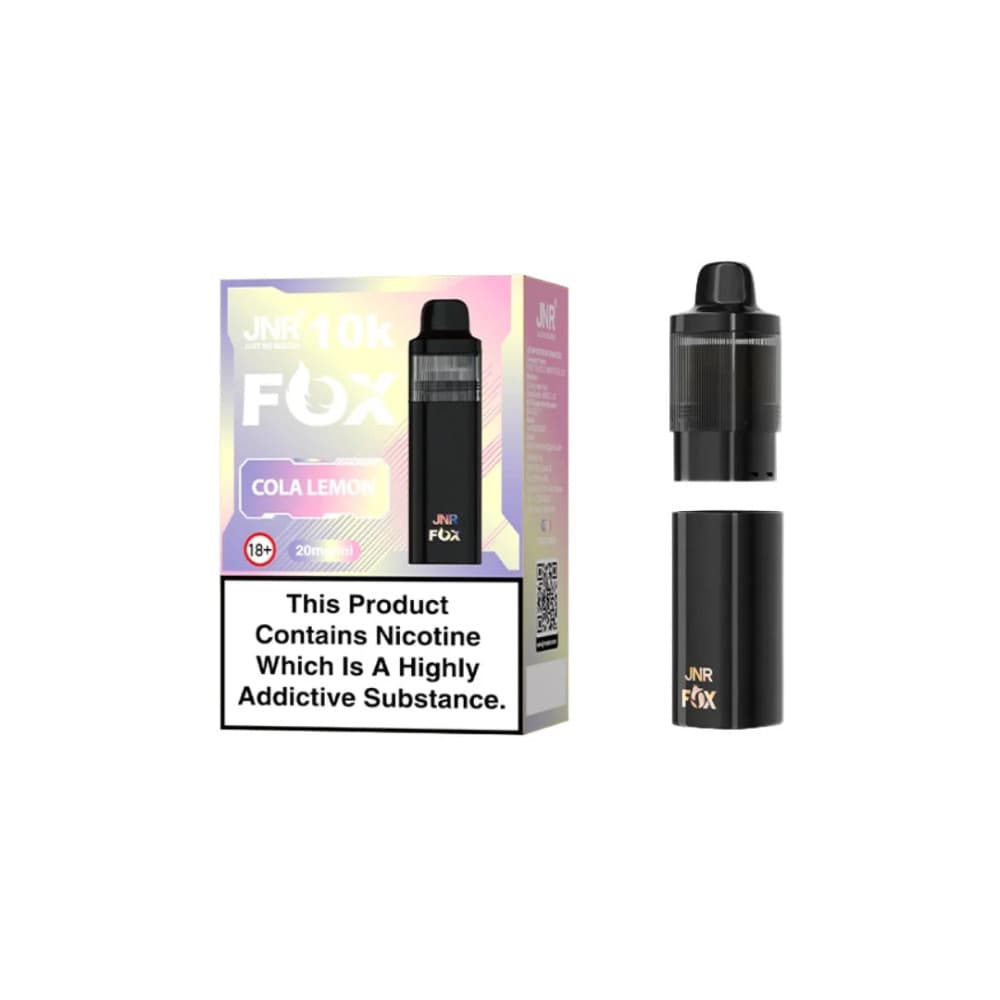  Cola Lemon JNR Fox 10k Replacement Pods