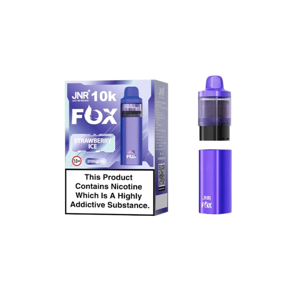  Strawberry Ice JNR Fox 10k Replacement Pods