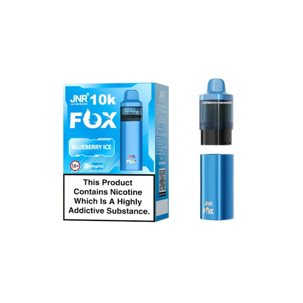  Blueberry Ice JNR Fox 10k Replacement Pods