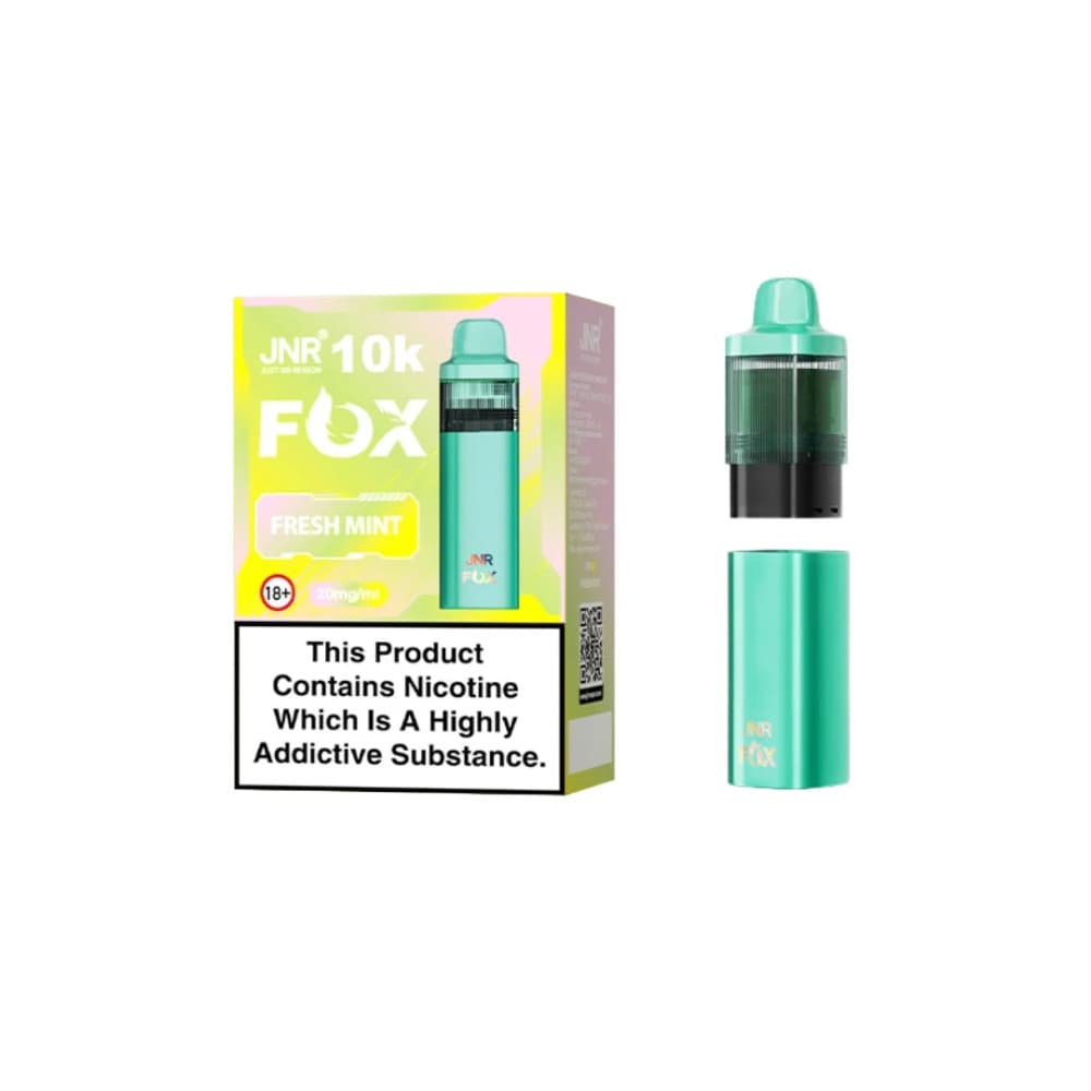  Fresh Mint JNR Fox 10k Replacement Pods