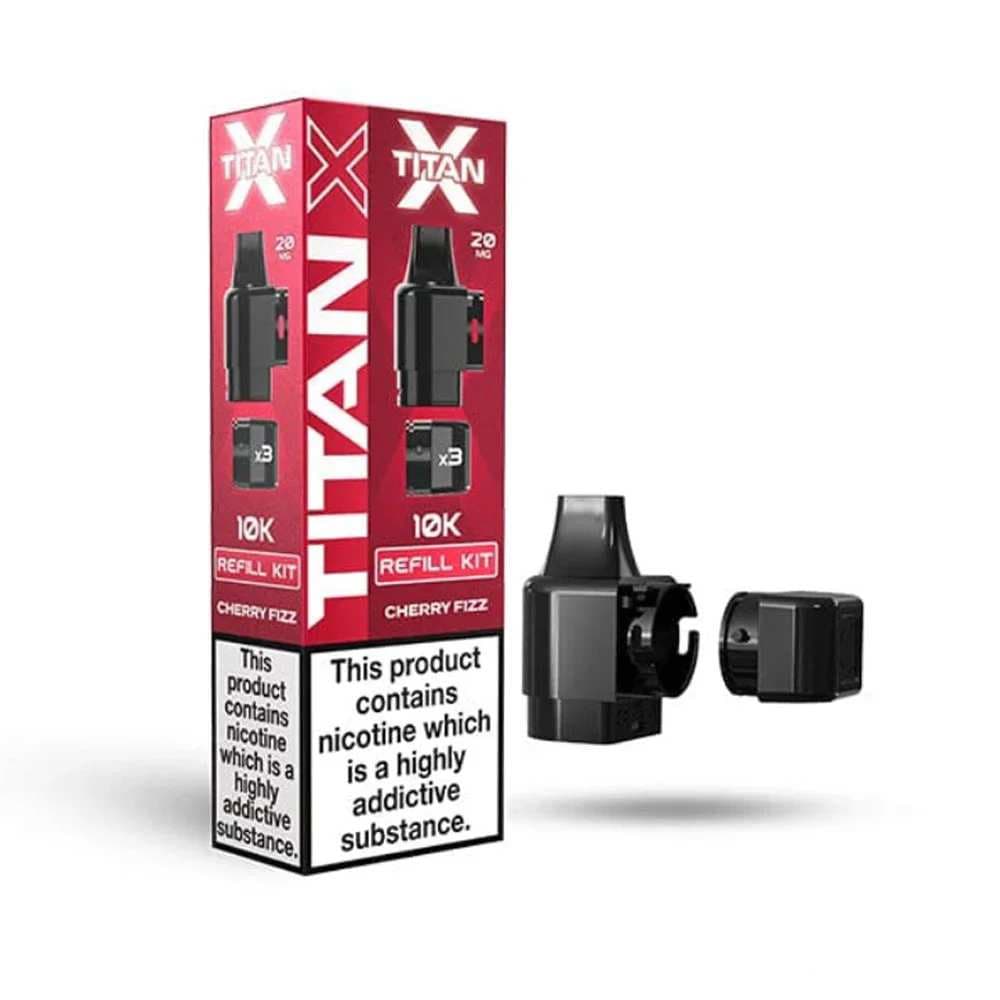  Cherry Fizz Titan X 10K Pods