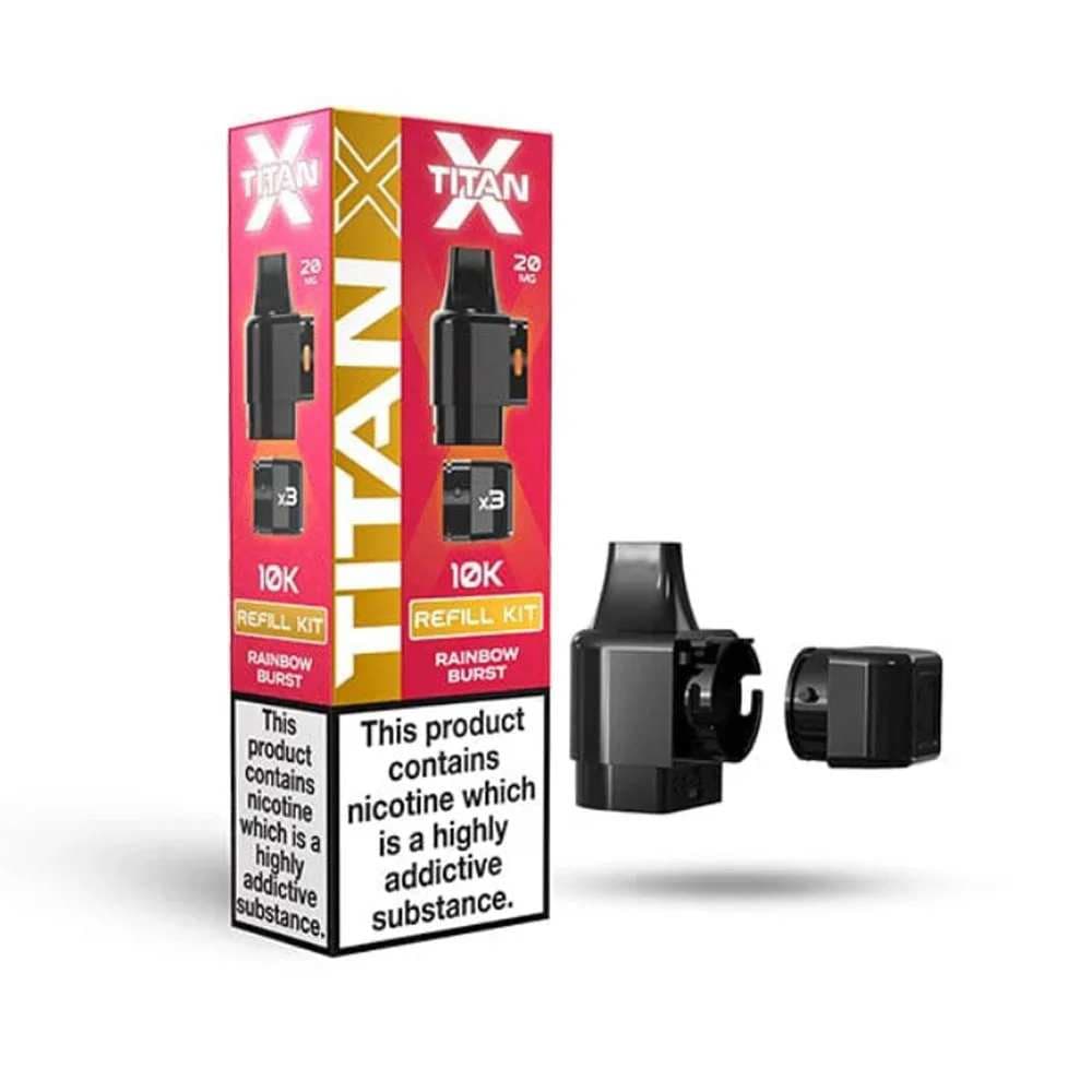  Rainbow Burst Titan X 10K Pods