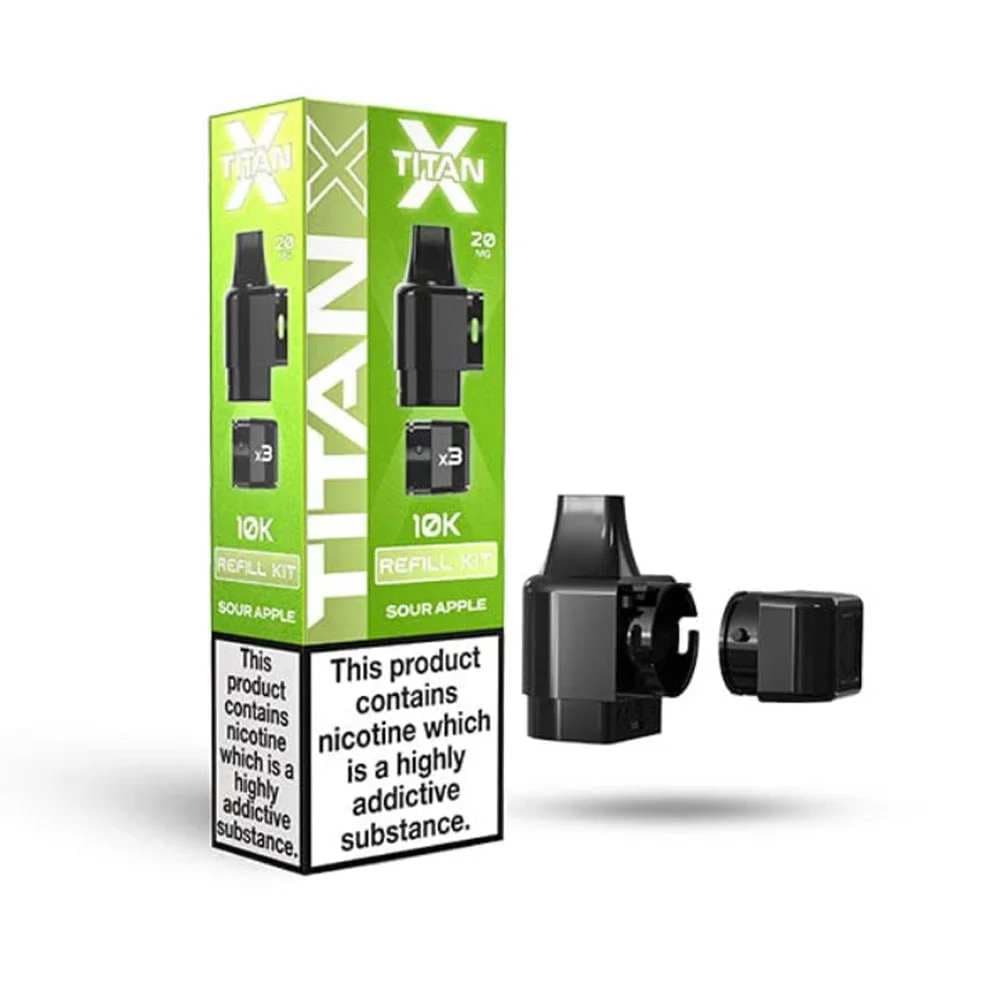  Sour Apple Titan X 10K Pods