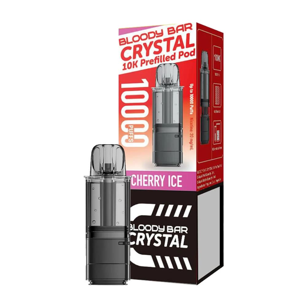  Cherry Ice Bloody Bar Crystal 10k Pods