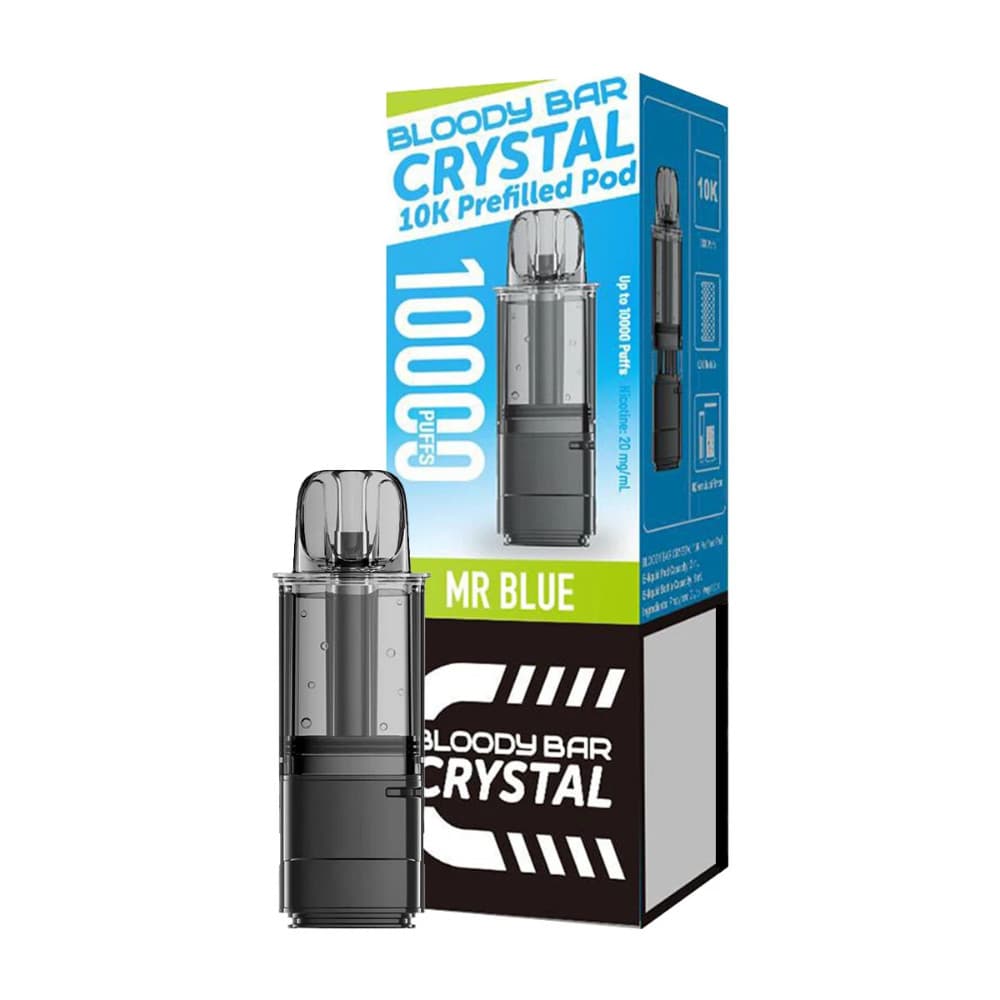  Mr Blue Bloody Bar Crystal 10k Pods