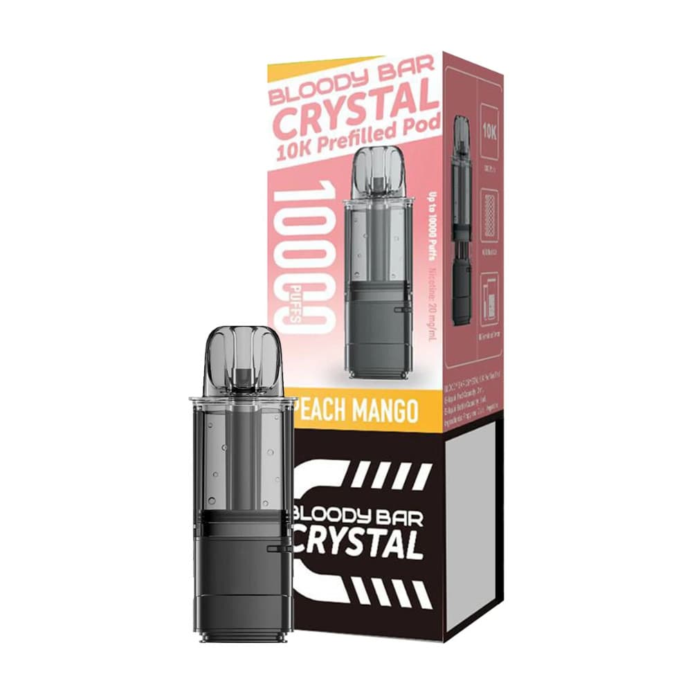  Peach Mango Bloody Bar Crystal 10k Pods