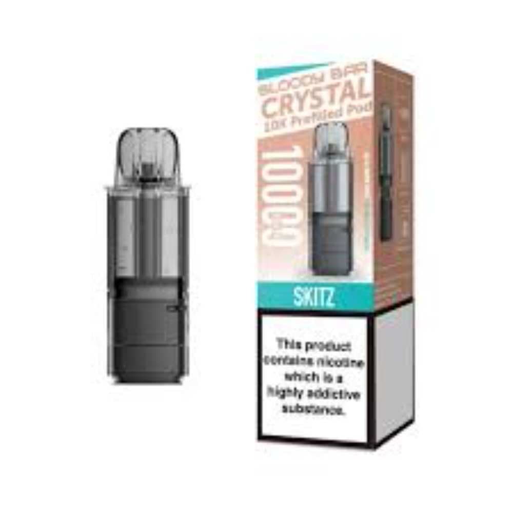  Skitz Bloody Bar Crystal 10k Pods