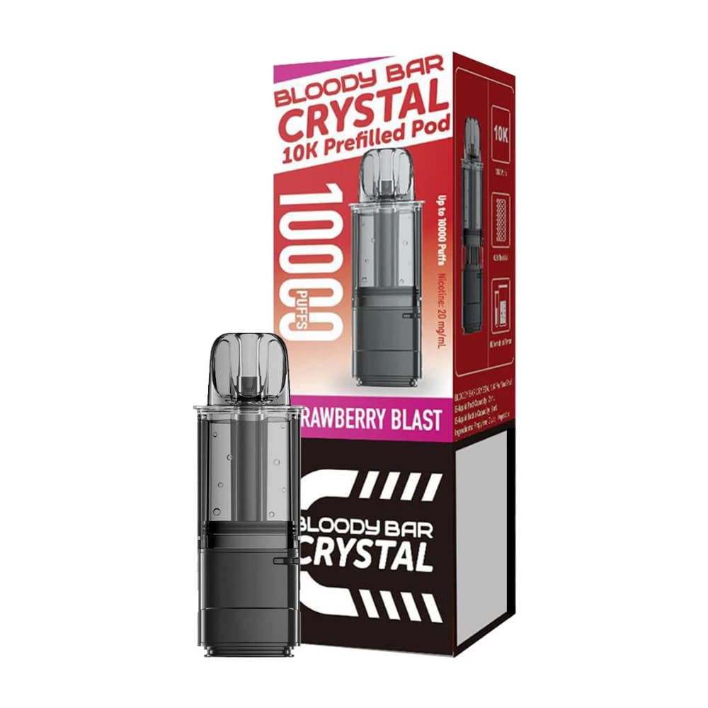 Strawberry Blast Bloody Bar Crystal 10k Pods
