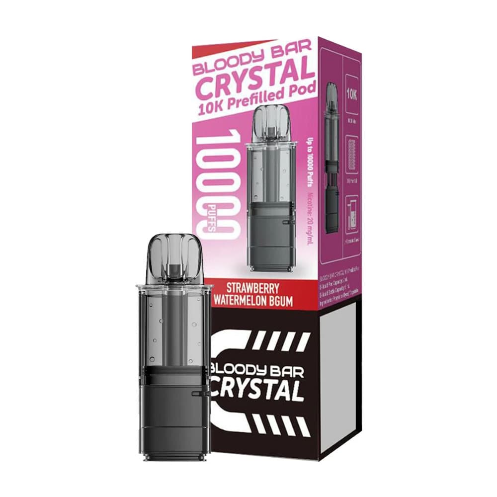  Strawberry Watermelon Bubble Gum Bloody Bar Crystal 10k Pods