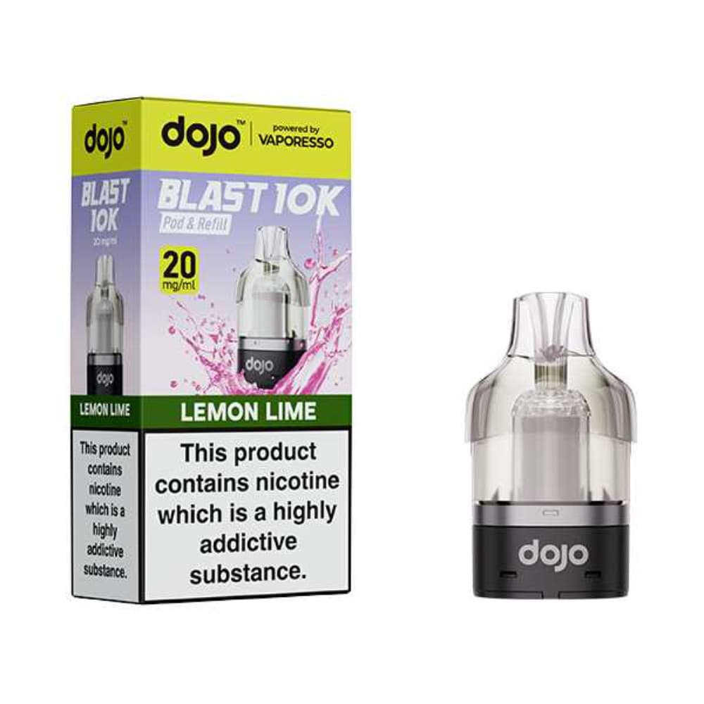  Lemon Lime Vaporesso Dojo Blast 10K Pods