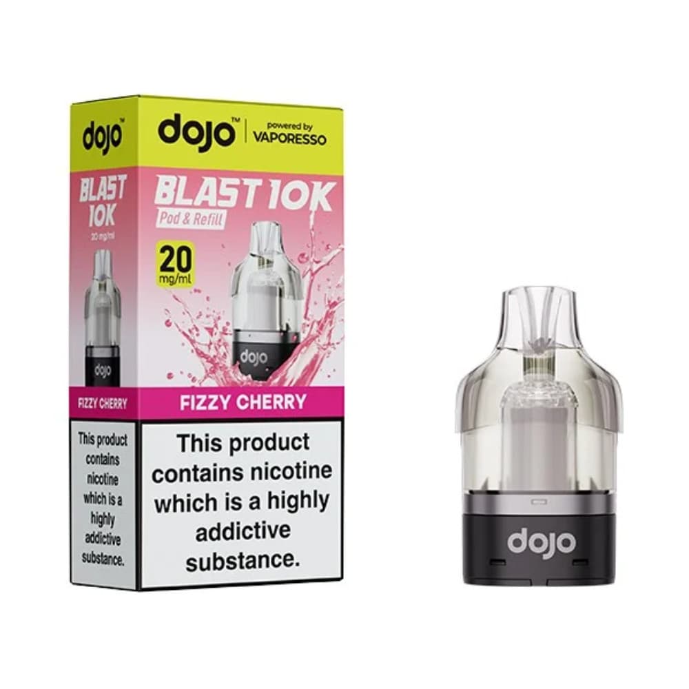  Fizzy Cherry Vaporesso Dojo Blast 10K Pods