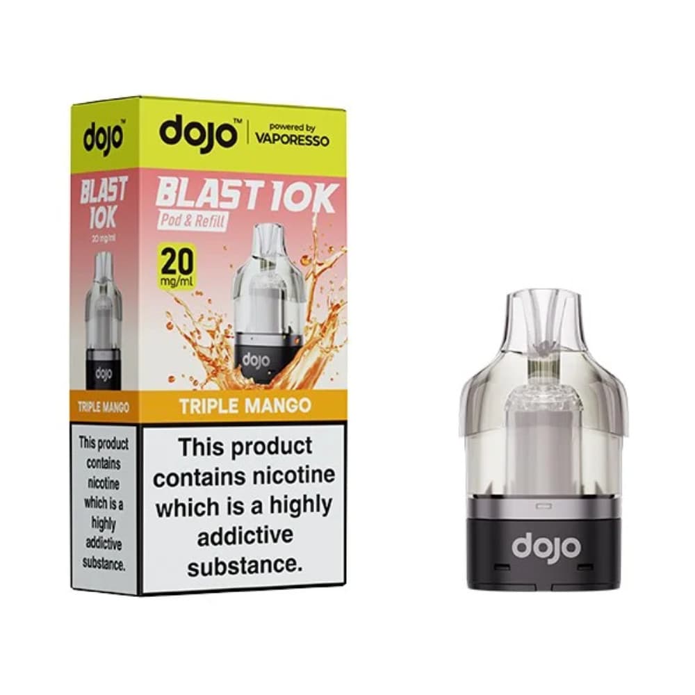  Triple Mango Vaporesso Dojo Blast 10K Pods