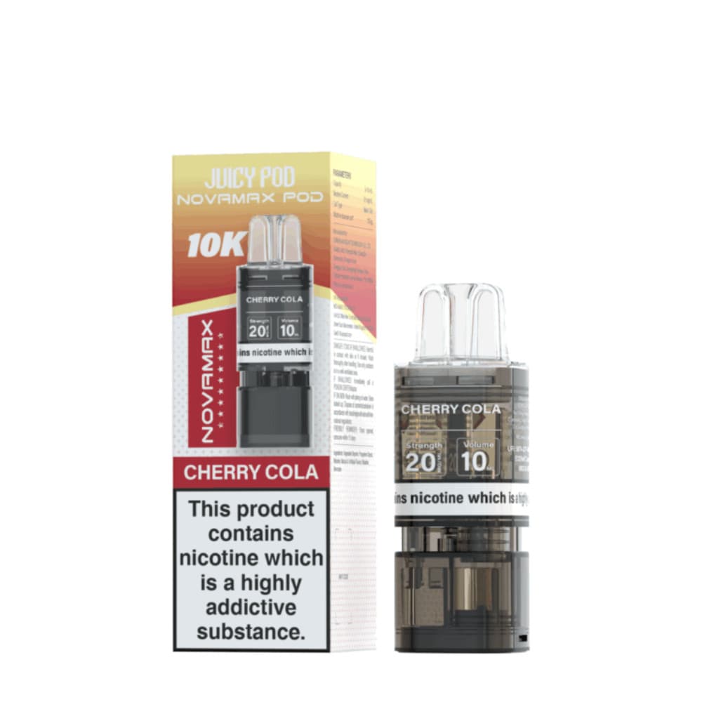  Cherry Cola Juicy Pod Novamax 10K Pods