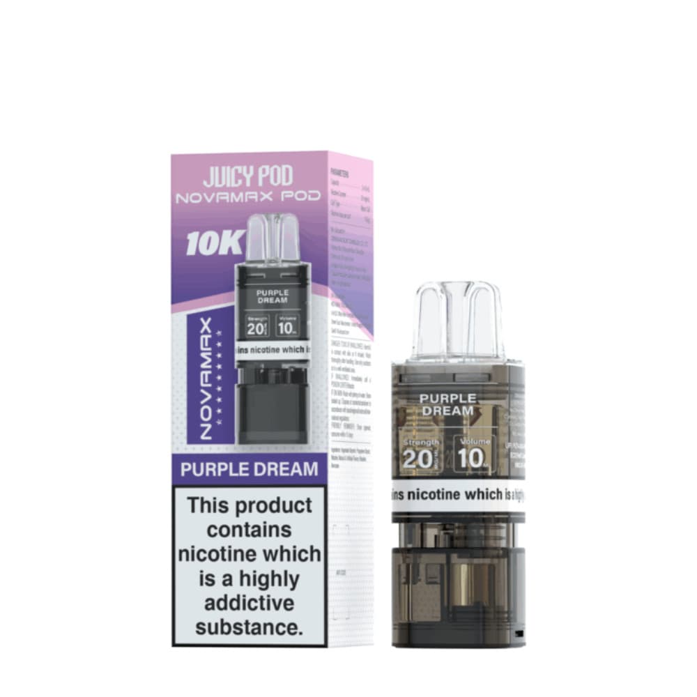  Purple Dream Juicy Pod Novamax 10K Pods