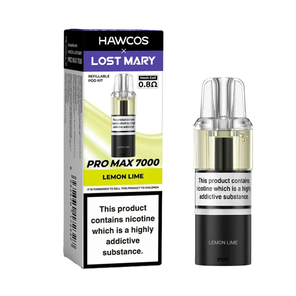  Lemon Lime Lost Mary Hawcos Pro Max 7000 Pods