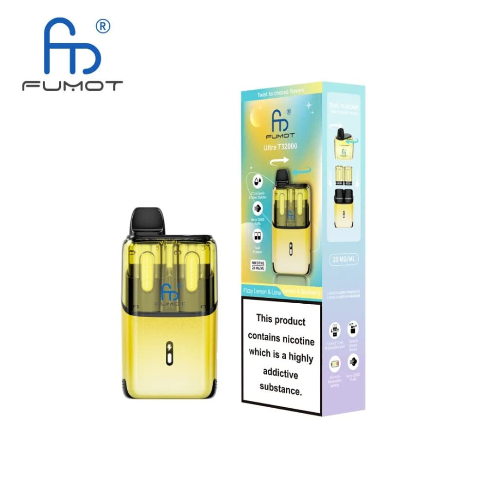  Fizzy Lemon & Lime / Lemon & Blueberry RandM Fumot Ultra T32000