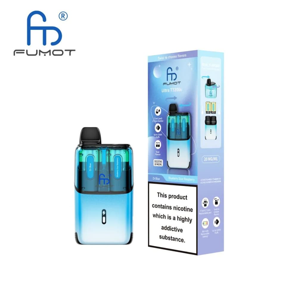  Dr Blue / Blueberry Sour Raspberry RandM Fumot Ultra T32000