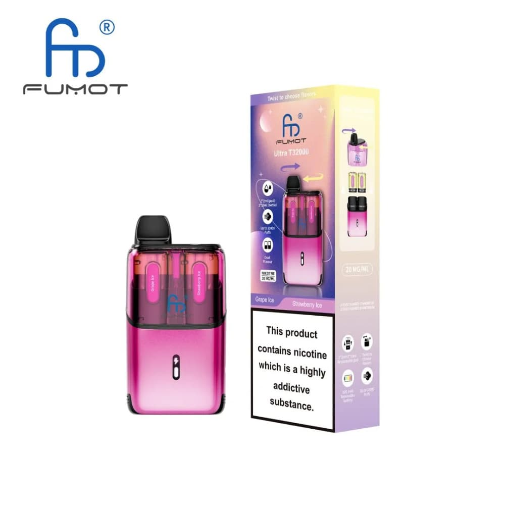  Grape Ice & Strawberry Ice RandM Fumot Ultra T32000