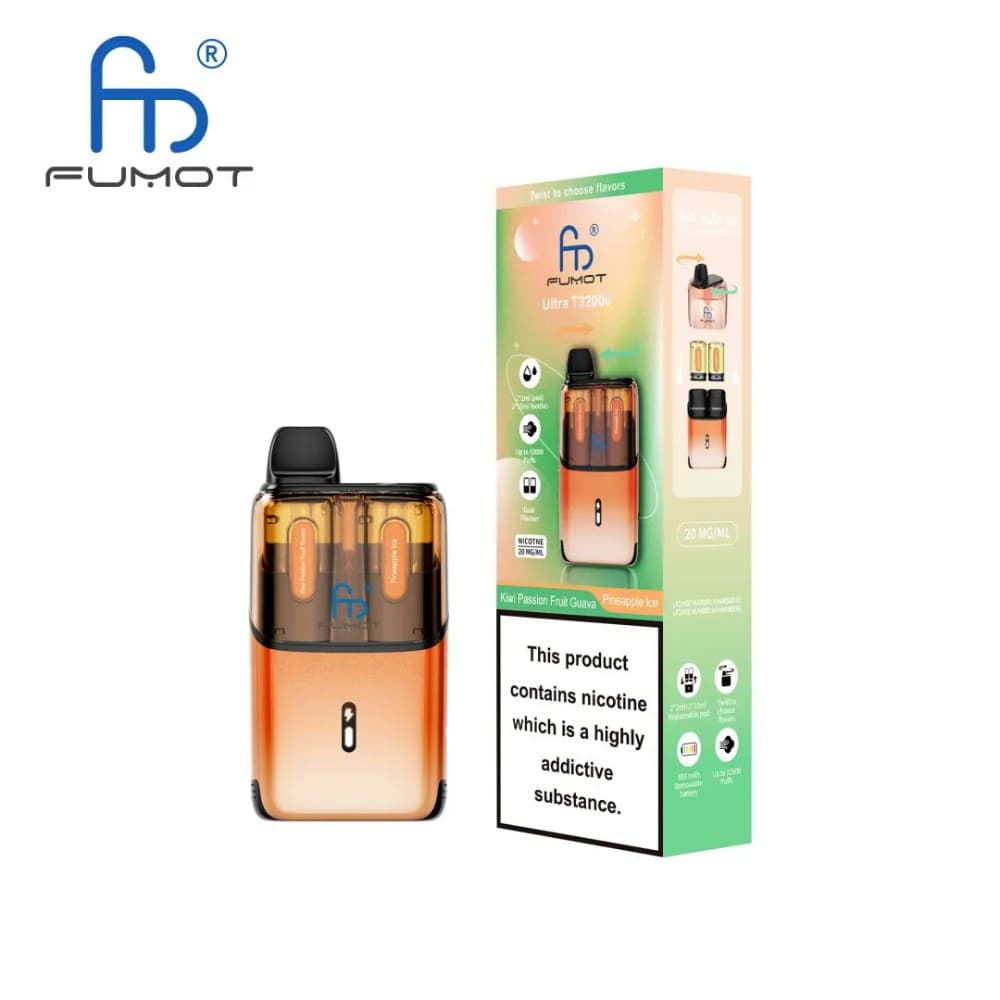  Kiwi Passionfruit Guava / Pineapple Ice RandM Fumot Ultra T32000