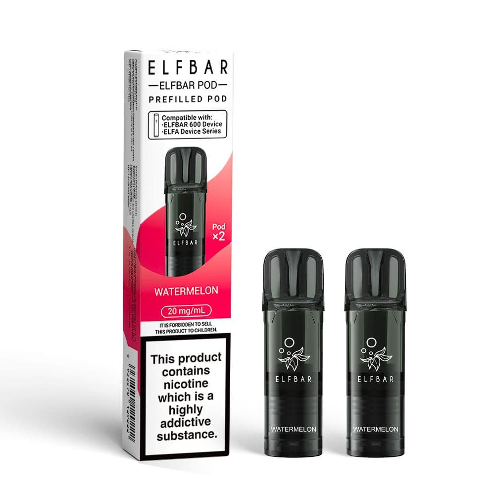  Watermelon Elf Bar 600 Pods