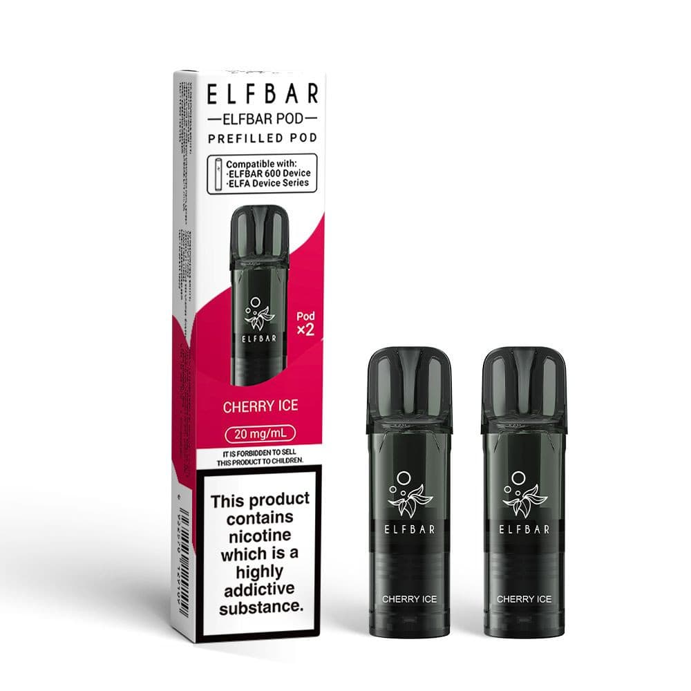  Cherry Ice Elf Bar 600 Pods