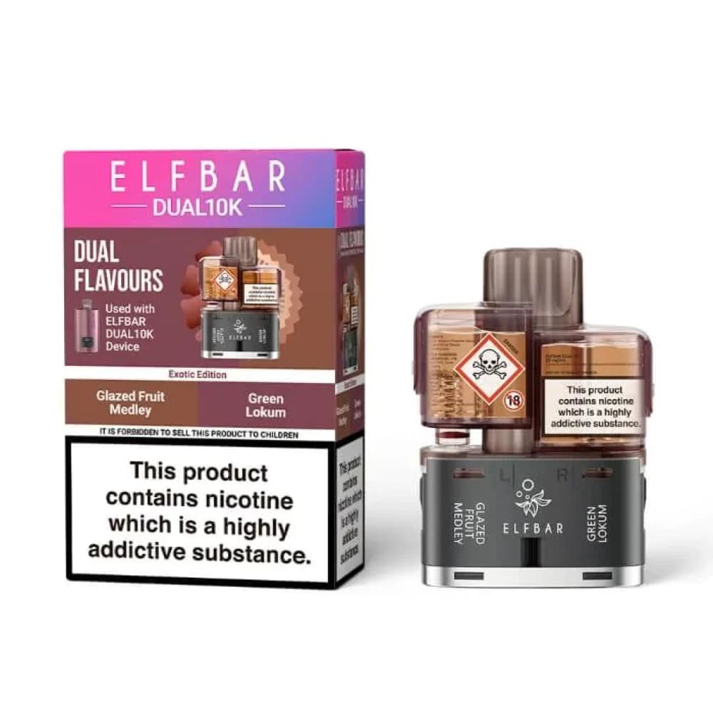  Exotic Edition Elf Bar Dual 10k Pods
