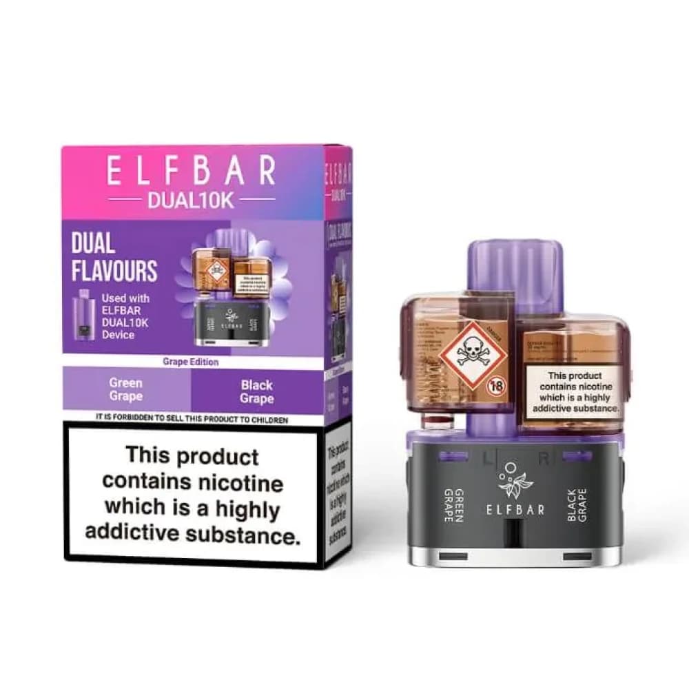  Grape Edition Elf Bar Dual 10k Pods