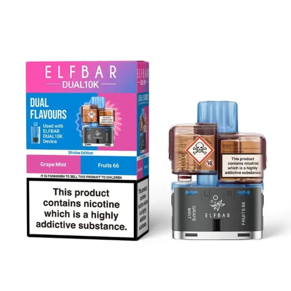  Shisha Edition Elf Bar Dual 10k Pods