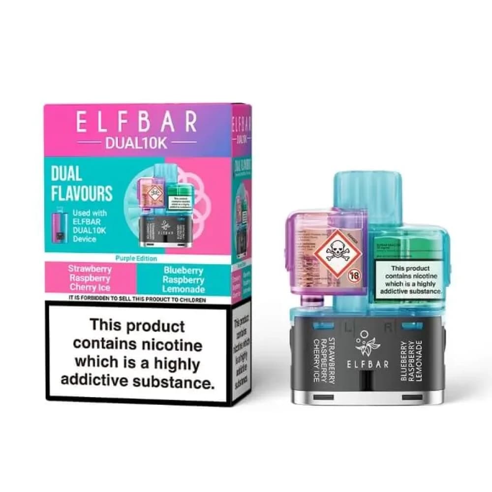  Purple Edition Elf Bar Dual 10k Pods