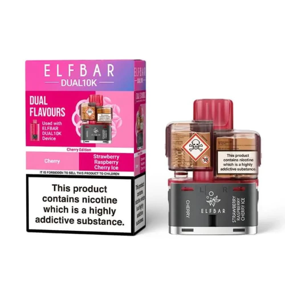  Cherry Edition Elf Bar Dual 10k Pods