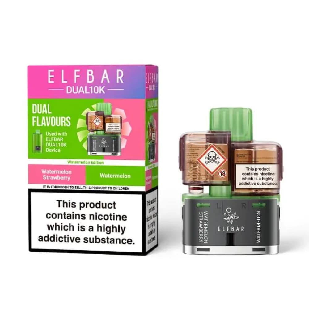  Watermelon Edition Elf Bar Dual 10k Pods