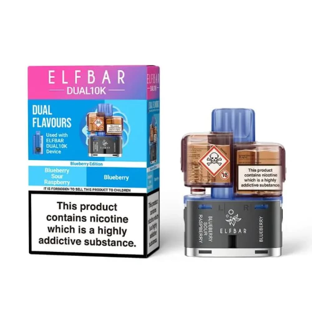  Blueberry Edition Elf Bar Dual 10k Pods
