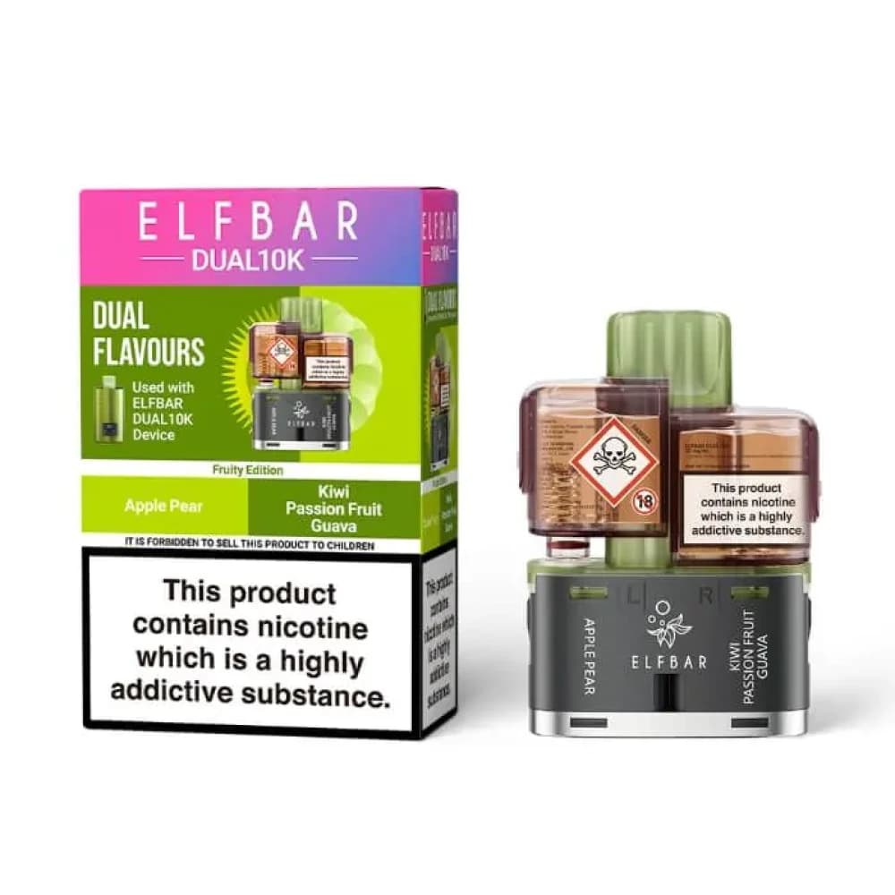  Fruity Edition Elf Bar Dual 10k Pods