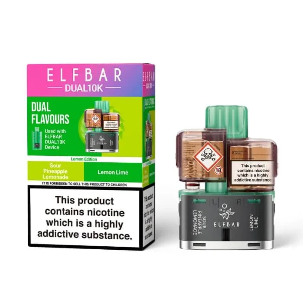  Lemon Edition Elf Bar Dual 10k Pods