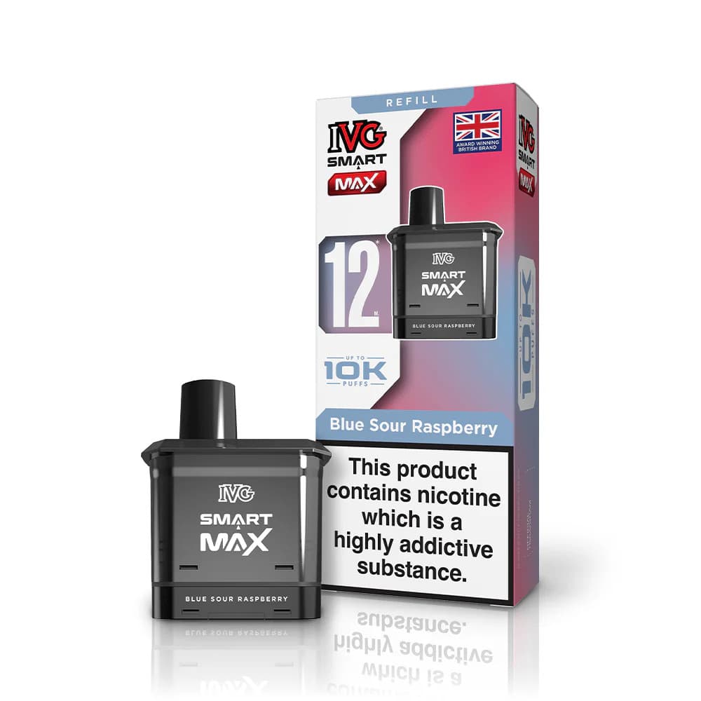  Blue Sour Raspberry IVG Smart Max 10k Pods