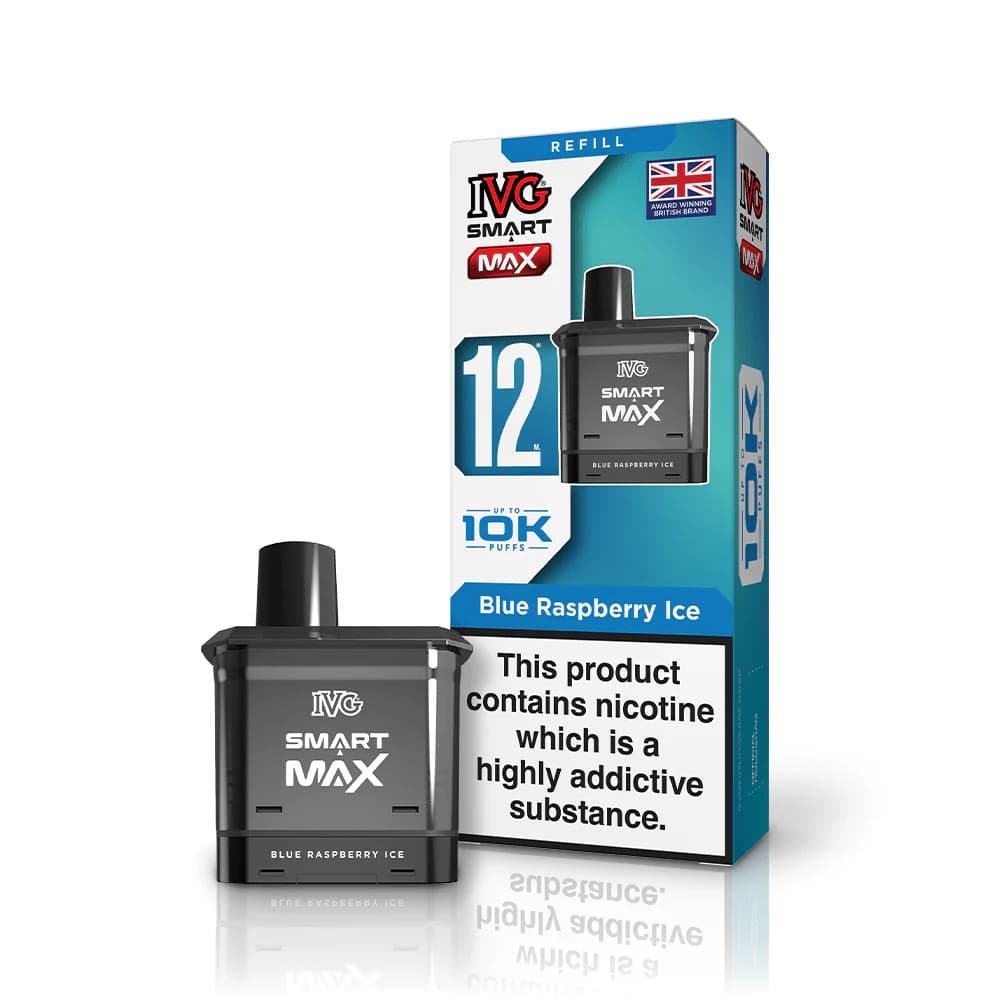  Blueberry Raspberry Ice IVG Smart Max 10k Pods