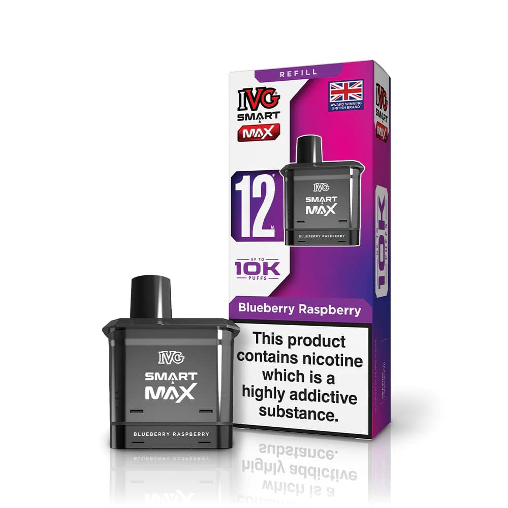  Blueberry Raspberry IVG Smart Max 10k Pods