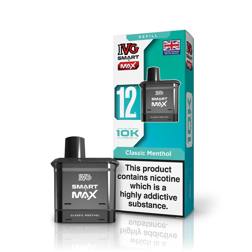  Classic Menthol IVG Smart Max 10k Pods