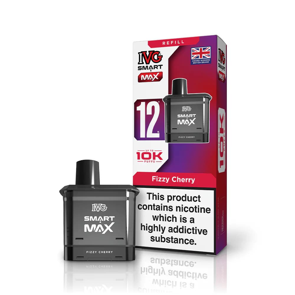  Fizzy Cherry IVG Smart Max 10k Pods