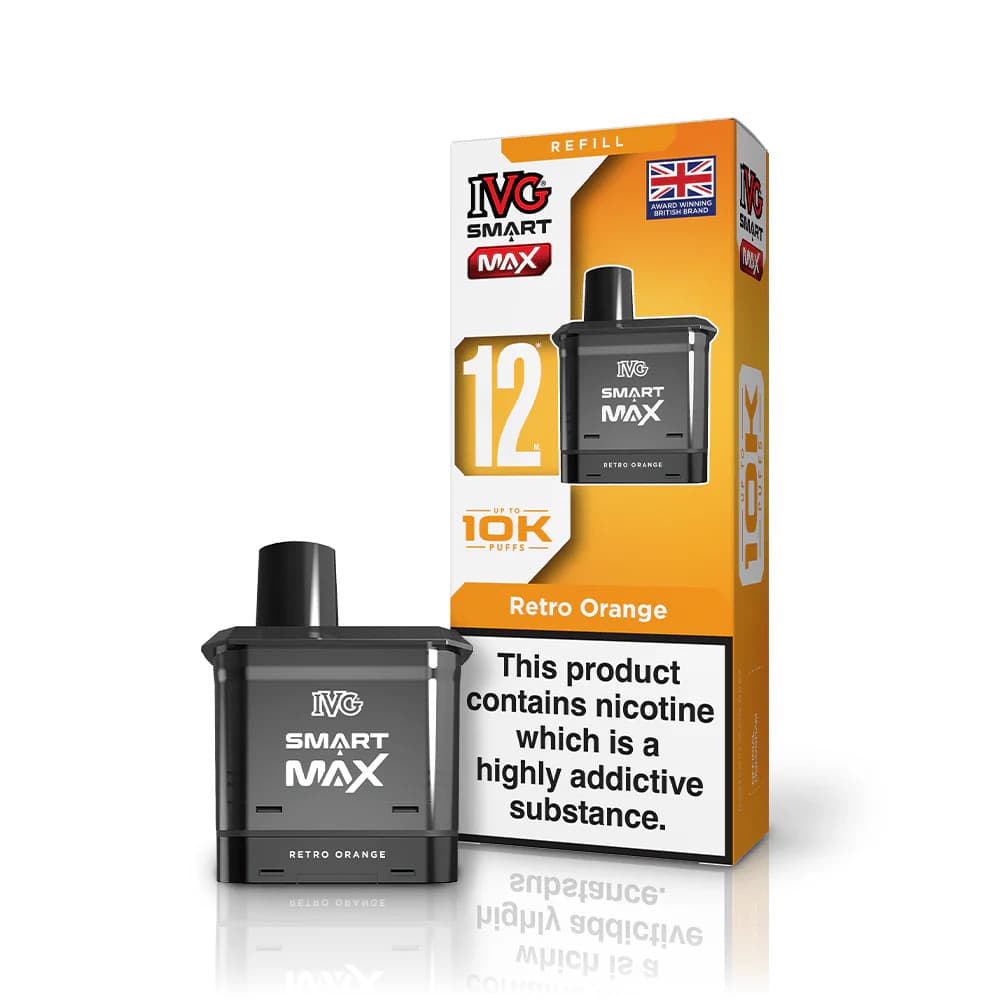  Retro Orange IVG Smart Max 10k Pods