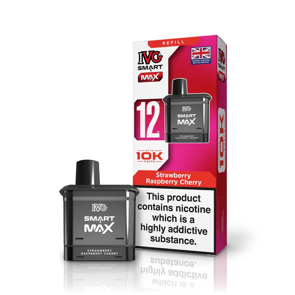  Strawberry Raspberry Cherry IVG Smart Max 10k Pods