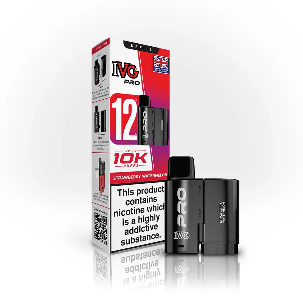  Strawberry Watermelon IVG Pro 10K Pods