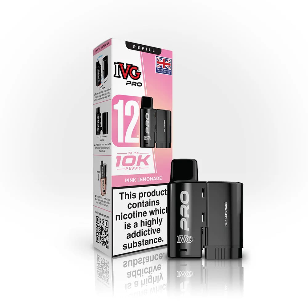  Pink Lemonade IVG Pro 10K Pods