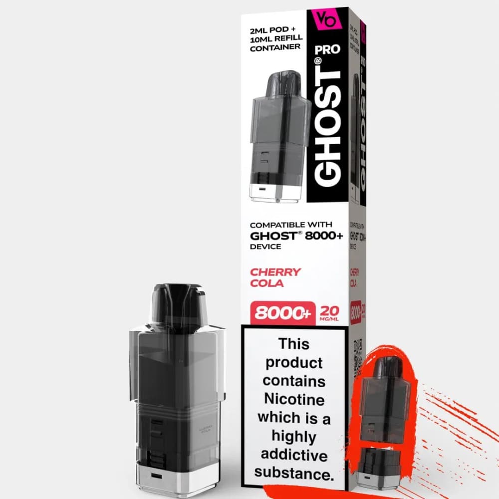  Cherry Cola Vapes Bars Ghost Pro 8000 Pods