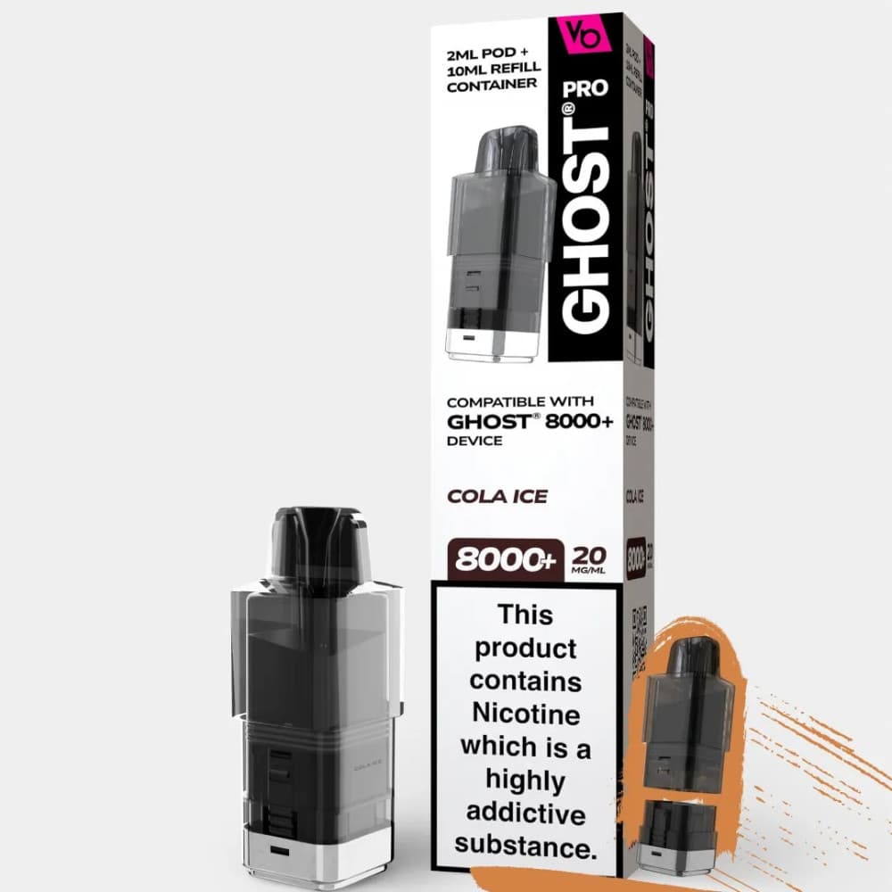  Cola Ice Vapes Bars Ghost Pro 8000 Pods