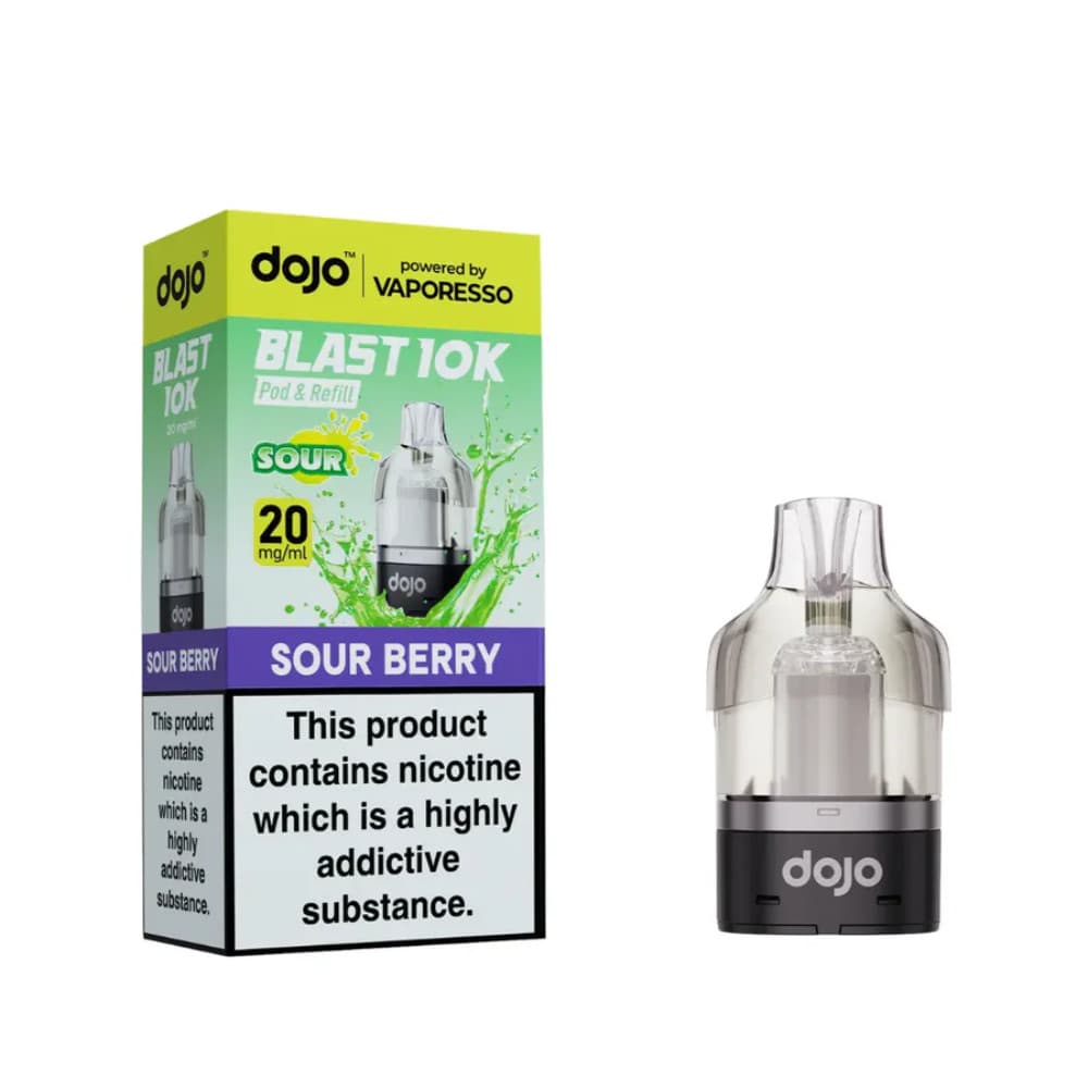  Sour Berry Vaporesso Dojo Blast 10K Pods