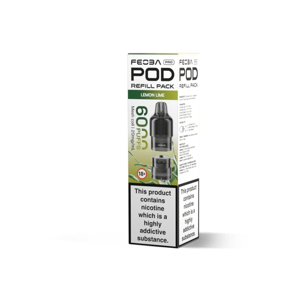  Lemon Lime Feoba Pro Plus 6000 Pods
