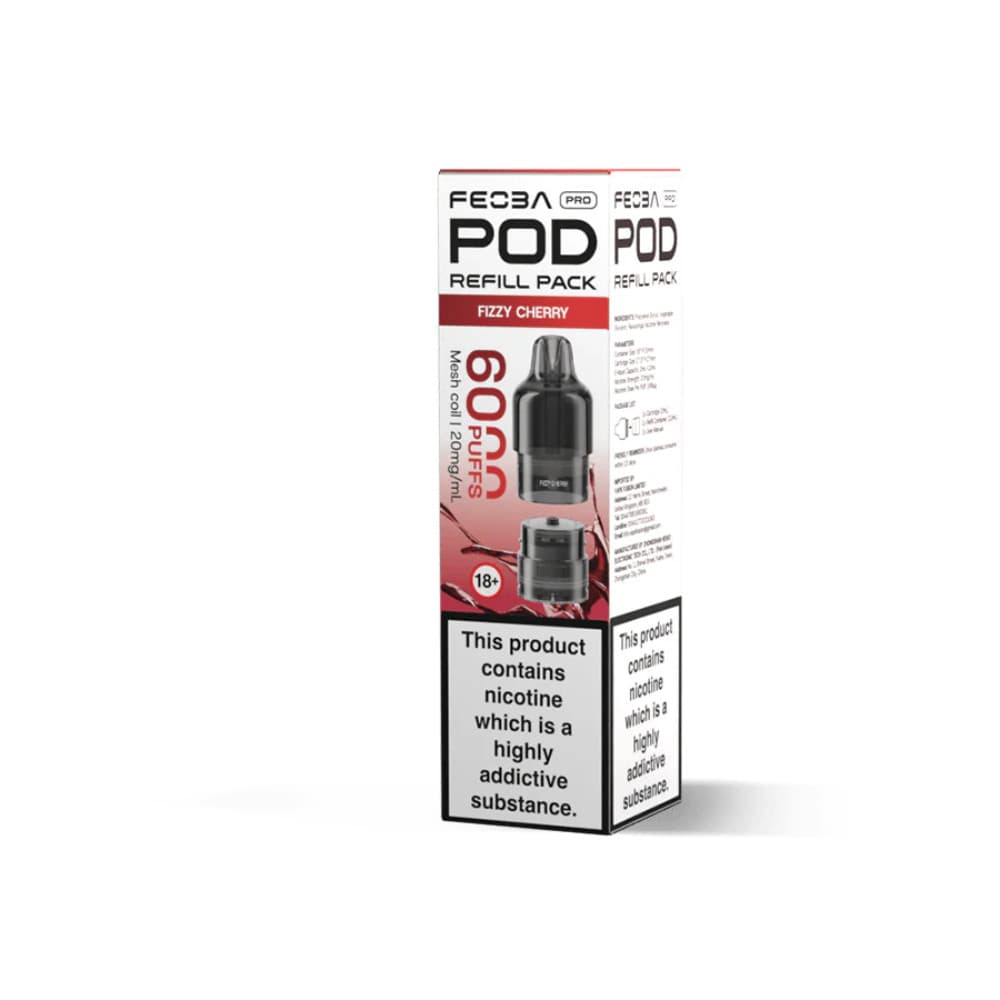 Fizzy Cherry Feoba Pro Plus 6000 Pods