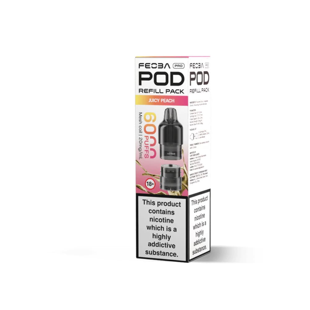  Juicy Peach Feoba Pro Plus 6000 Pods