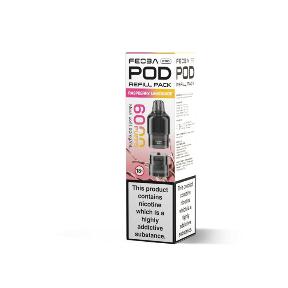  Raspberry Lemonade Feoba Pro Plus 6000 Pods